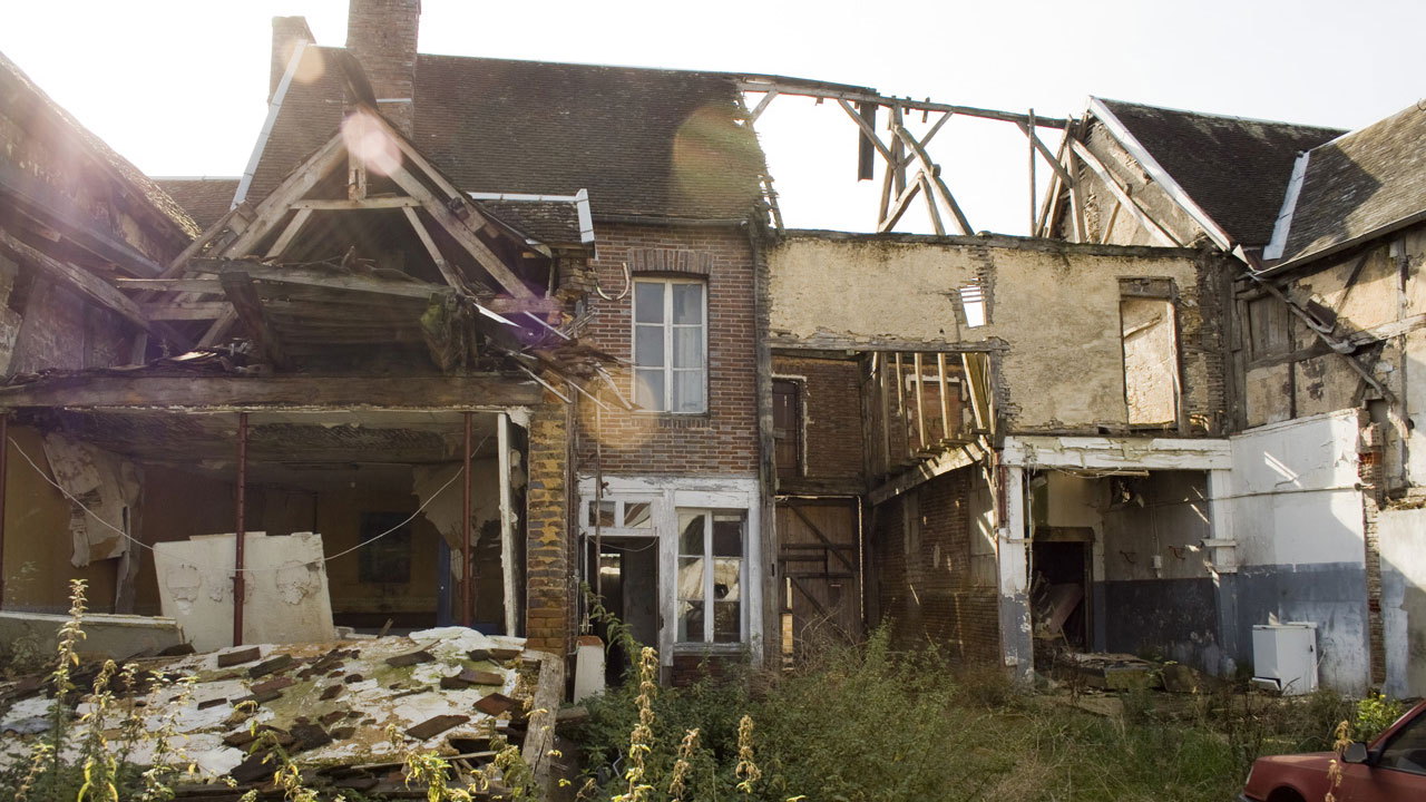 renovation d'une maison en ruine